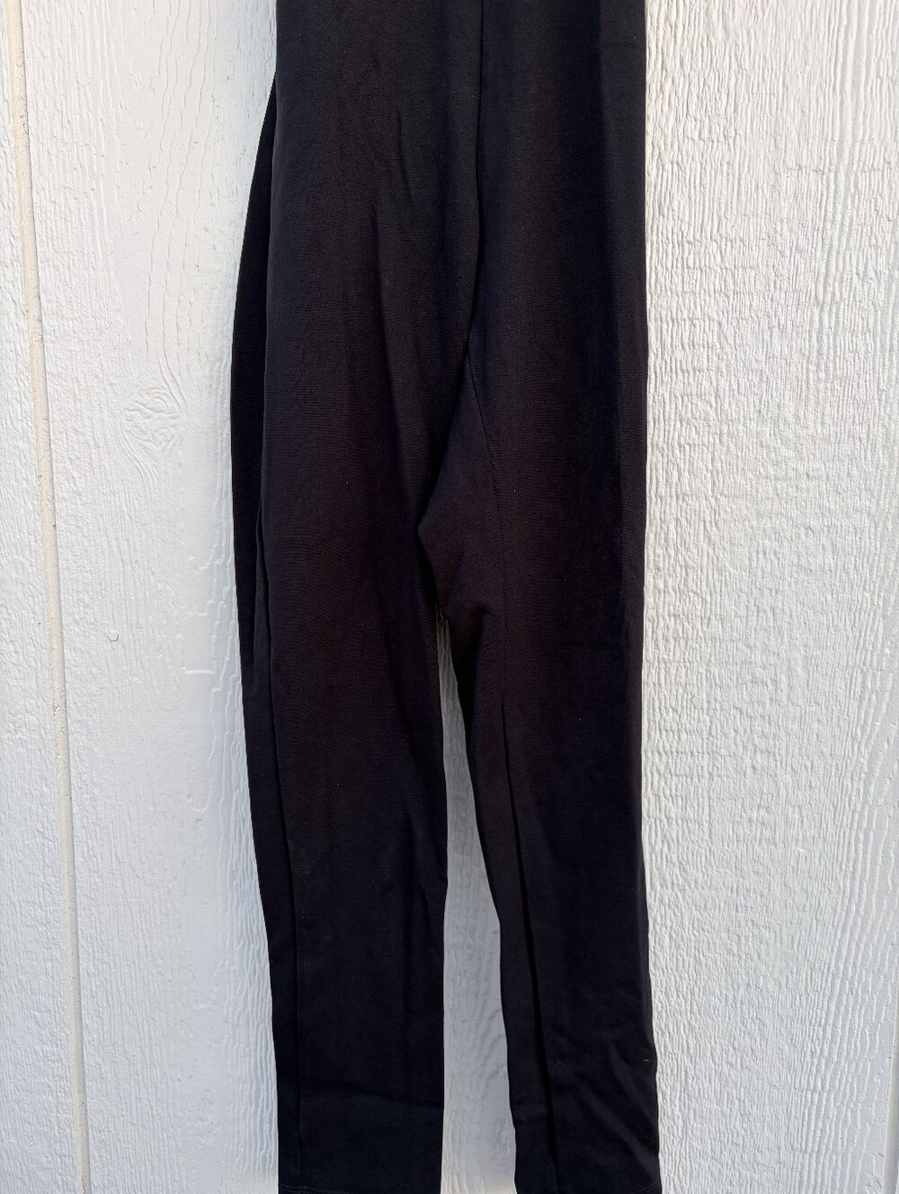 Cherry Mellow Lace-Trim Black Jumpsuit with Spaghetti Straps Women's Size L - Picture 5 of 14